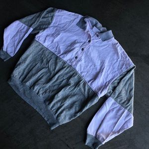 Vintage color block sweater